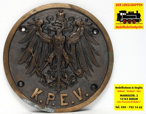 Lokschild preußen - lokschild, preußen/