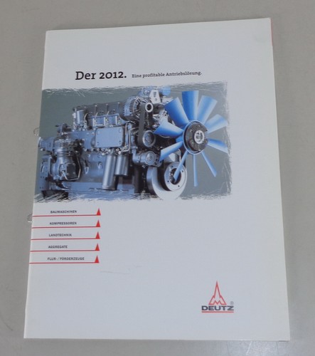 Prospekt deutz dieselmotor - prospekt,