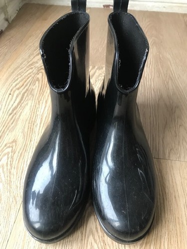Damen gummistiefel schwarz - gummistiefel,,