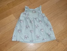 Baumwollkleid von H&M Gr. 74 mintgrün Sommerkleid Hase Klopfer von Bambi