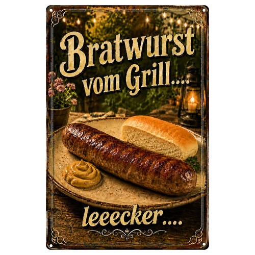 Bratwurst vom grill - bratwurst,