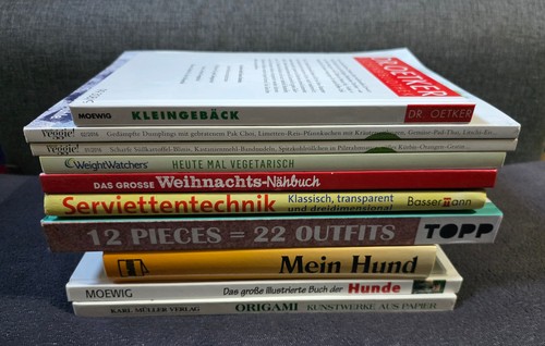 Konvolut bücher basteln - bücher,