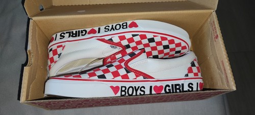 Vans slip heart - slip-on, love