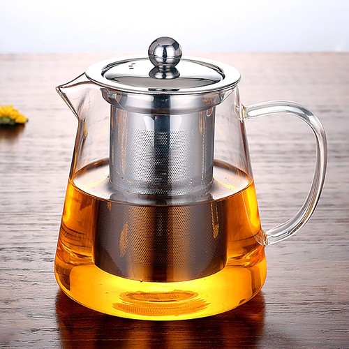 Teekanne glas mit - teekanne,