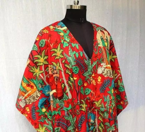 Indisches baumwollkaftan kleid - indisches,