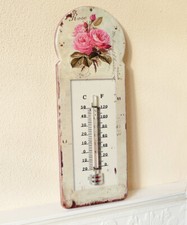 Thermometer blechschild - thermometer,