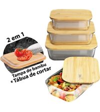 4-teiliges Glasdosen Set mit