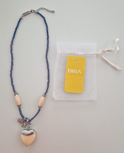 Biba halskette mit anhänger - halskette,
