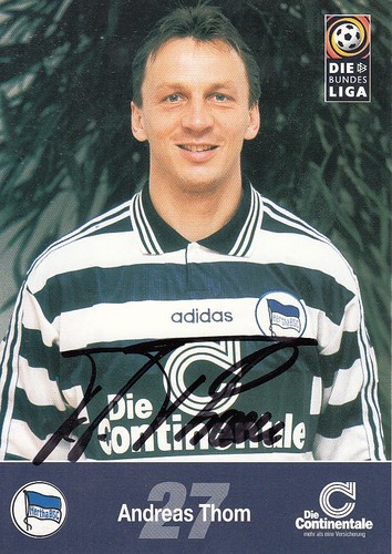 Andreas thom hertha - hertha, bsc