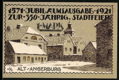 Notgeld angerburg 1921 - notgeld,