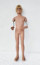 Dekorative alte/ antike seltene Schaufensterpuppe aus Frankreich