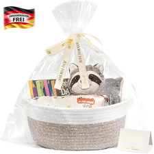 Geschenkkorb aus Baumwollseil