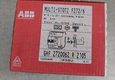Abb MULTI-STOTZ F272/6FI/LS-SCHALTER