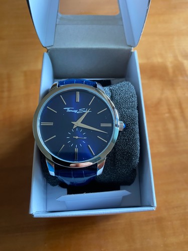 Uhr thomas sabo mit blauem - uhr,