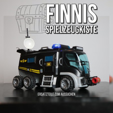 Playmobil 9360 SEK Truck FBI Polizei Action Fun City Ersatzteile zum Aussuchen