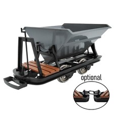 Kipplore mit Bremserbühne