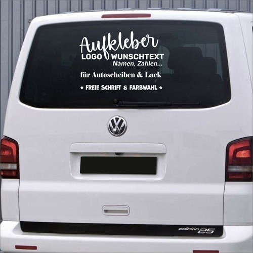 Autoaufkleber werbung - autoaufkleber,