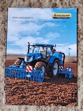 New Holland T7   Prospekt Traktor Schlepper
