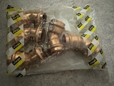 5 x VIEGA 292379 PROFIPRESS BOGEN 35 mm 45° Innen Innen PRESSFITTING Kupfer