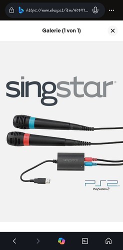 Ps2 singstar mikrofone - ps2, mit