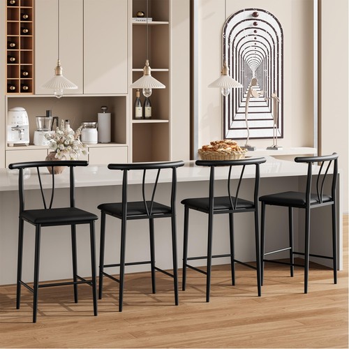 Barhocker 4er set pu - 2/4er,