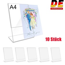 10Stk A4 Werbeaufsteller /