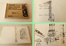 Steinbock EFL1/560 Gabelstapler Ersatzteilkatalog spare parts list 1974/79