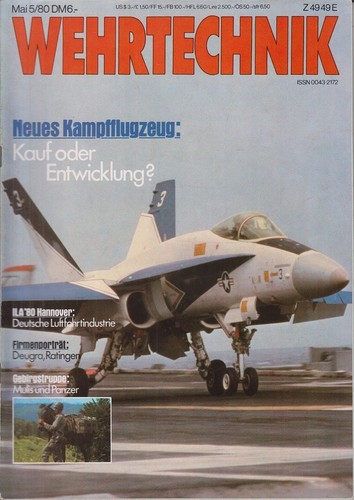 Wehrtechnik mai neues - mai, 5/80