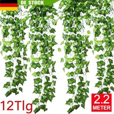 12x Efeugirlande Künstlich