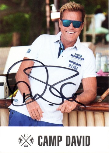 Dieter bohlen autogramm karte - autogramm,