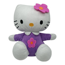 Stofftier Hello Kitty lila
