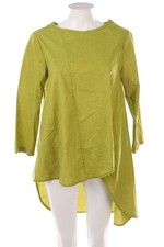 Wendy Trendy Bluse Vokuhila L senfgelb