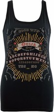 Ouija Board Damen Tank Top Horror Schädel Halloween Affe Fez viktorianisch S-2XL
