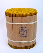 100 St 17 cm Bienenwachs