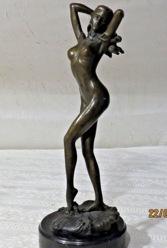 Erotische bronze akt tänzerin - bronze,