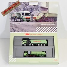 Herpa 1:87 -Set LKW MAN + Mercedes Kipper "100 Jahre Geiger"- Art. 316699 - F258