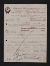 STUTTGART, Brief 1927, Süddeutsche Uhren-Grosshandlung GmbH Otto Wunderle