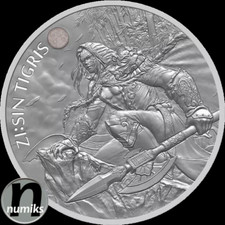TIGRIS - Südkorea 2022 - 1 Oz Silber 999 - ZI:SIN Twelve Guardians - nur 30.000