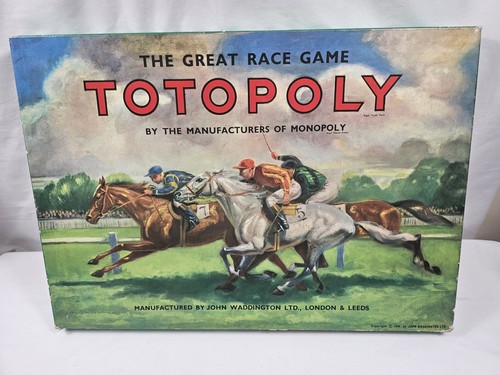 Totopoly 1949 brettspiel - totopoly,