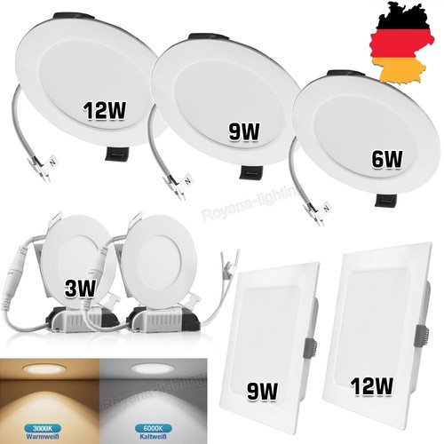 Led panel einbaustrahler - led,