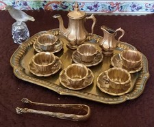 Rarität: Original E&S Kaffeeservice,Jugendstil Feuervergoldet 1A Zustand