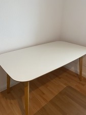 großer weißer Esstisch von Ikea „Nordmyra“ (150 x 85 cm)