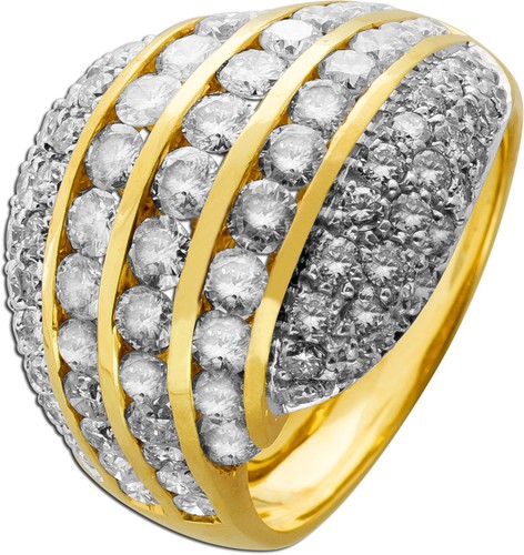 Diamantring gold 585 - gold, karat