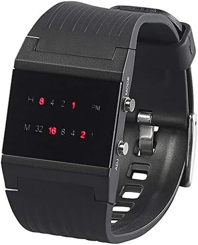Binäruhr binär armbanduhr - binäruhr:, binär-armbanduhr