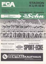 Fussball-Programmheft   74/75