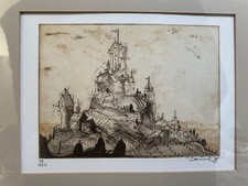 Color Etching "Small Castle"