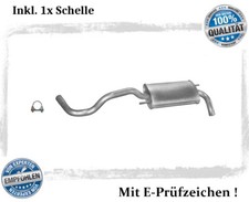 Endschalldämpfer für VW Polo