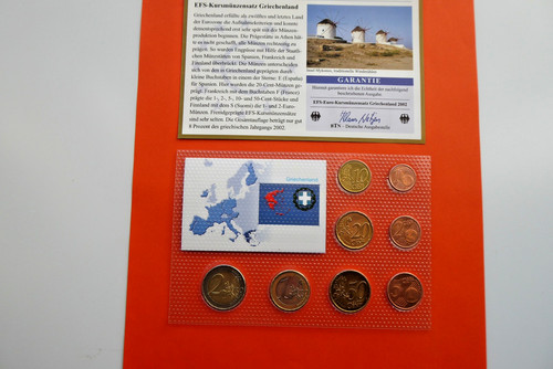 Efs kursmünzensatz 2002 - efs-kursmünzensatz,