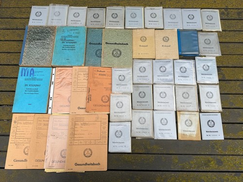 Nva ddr wehrdienstausweis - ddr,