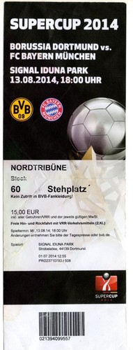 Dp2 ticket supercup dortmund - ticket,